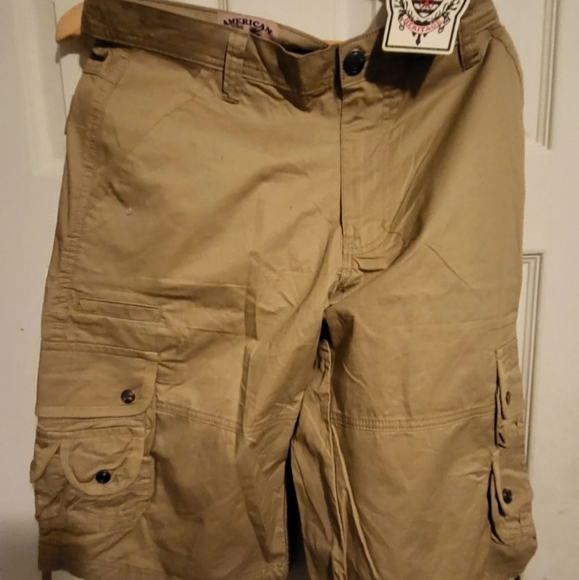 AMERICAN HERITAGE Men's Belted Cargo Short sz32 - Picture 2 of 6